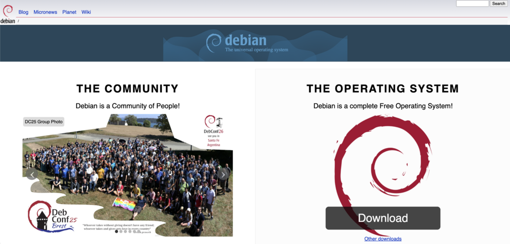 Wat is het beste besturingssysteem voor Docker - Debian