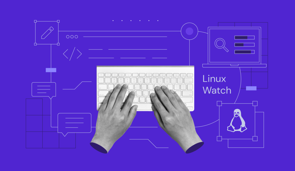 How to use the Linux watch command