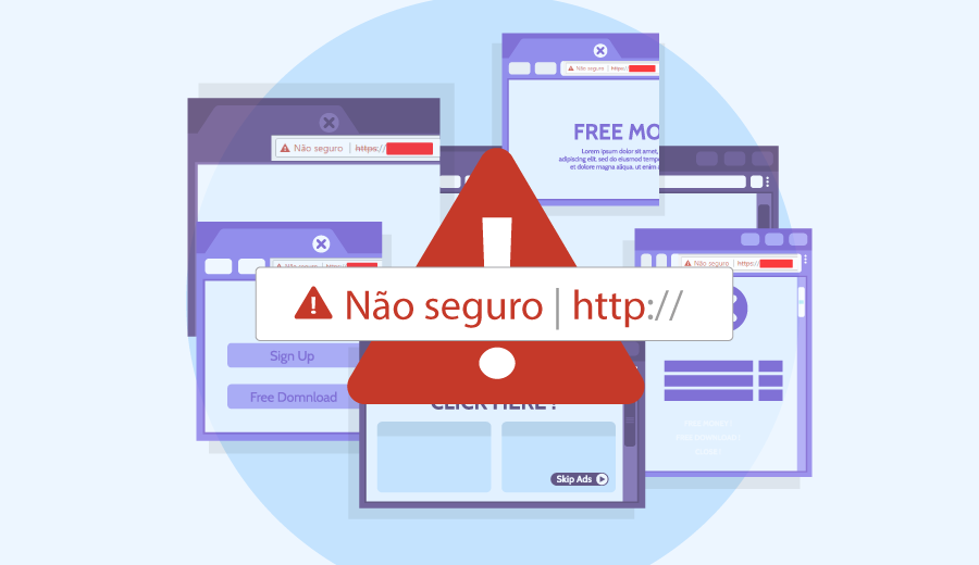 Como resolver o aviso site não seguro do Google Chrome (4 passos)