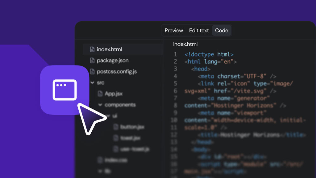 Como publicar um app criado com Codex na Hostinger