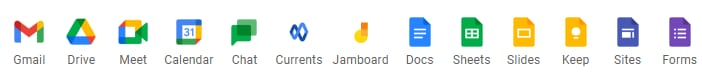 The features of Google Workspace