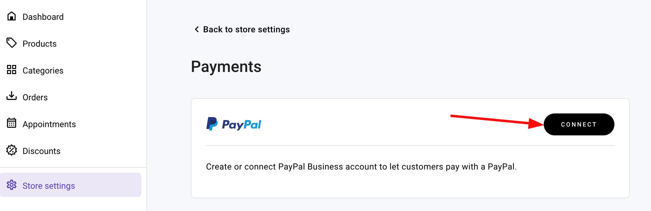 Enabling PayPal in Hostinger Website Builder