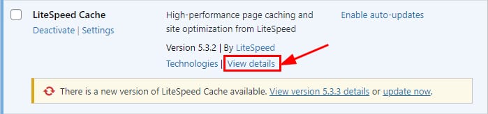 A sample plugin showing how to view the plugin details from the WordPress Admin page