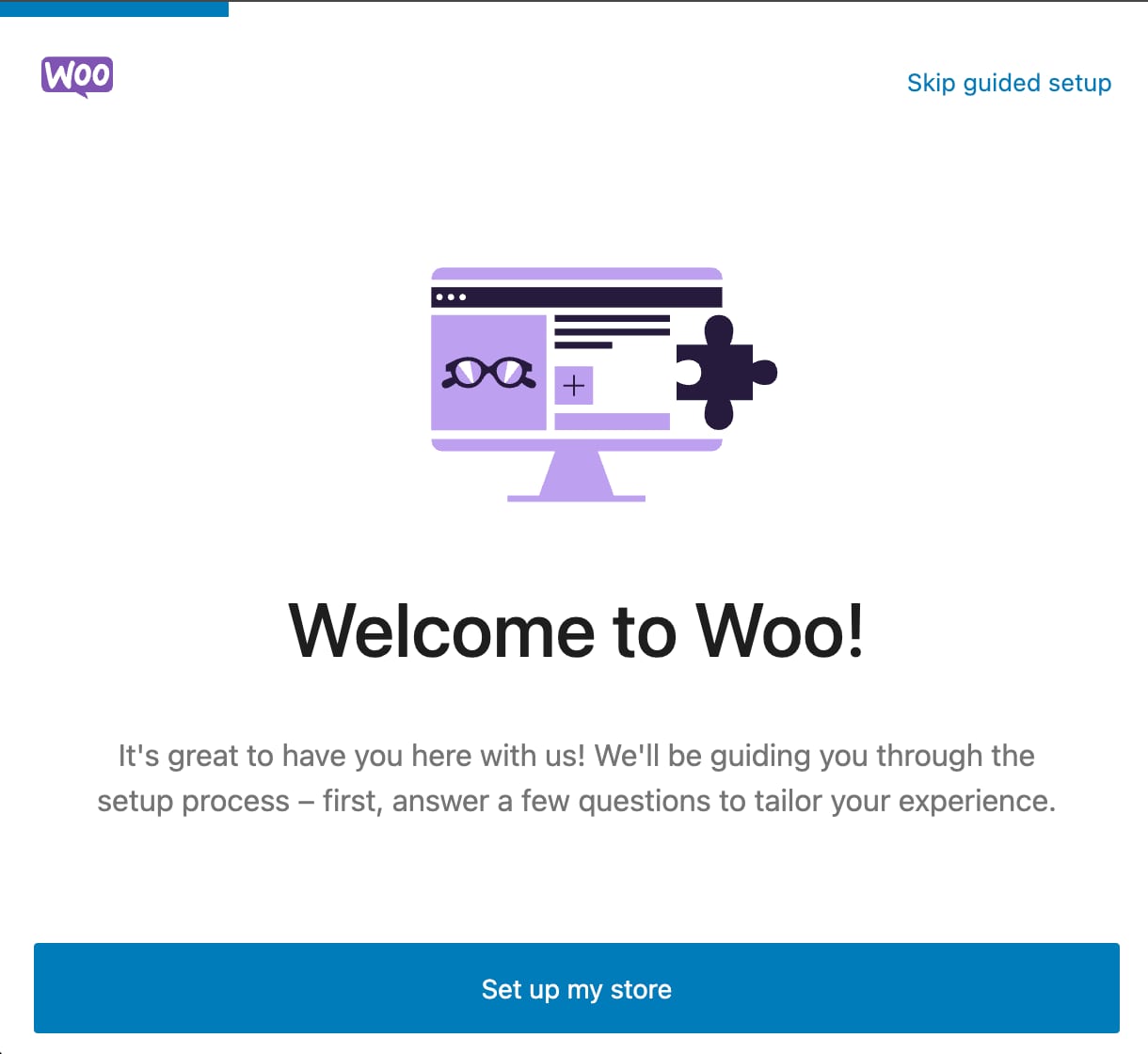 Configuring WooCommerce
