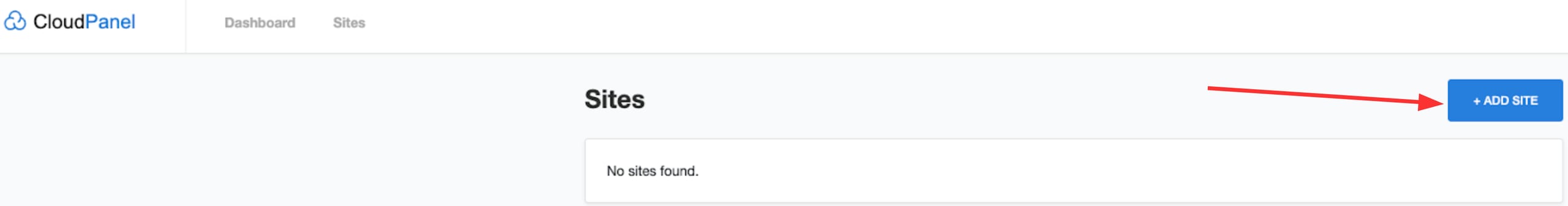 Adding a website in CloudPanel
