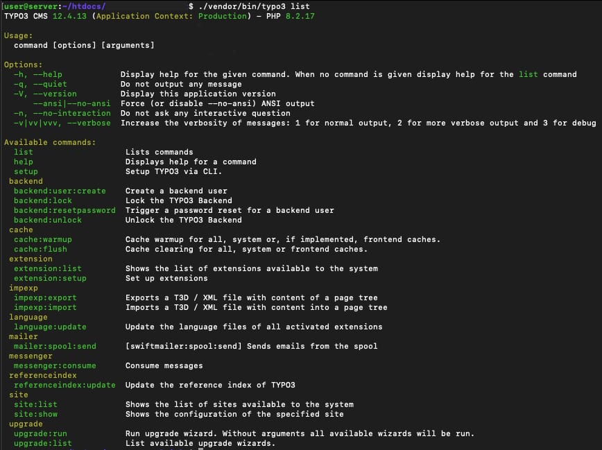 Extending TYPO3 functionality