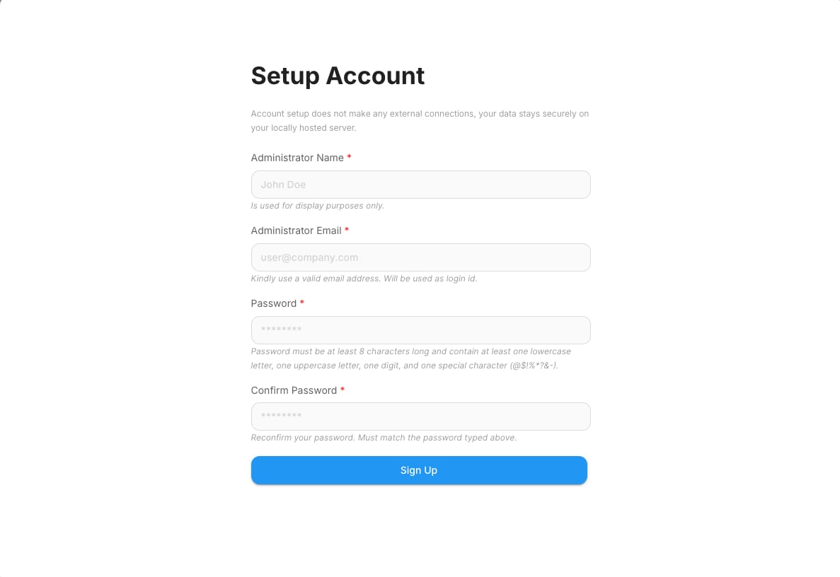Flowise account setup
