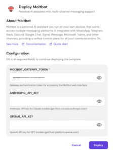OpenClaw setup on Hostinger