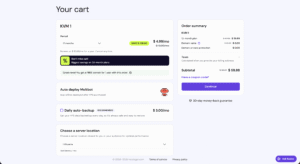 OpenClaw purhcase page Hostinger