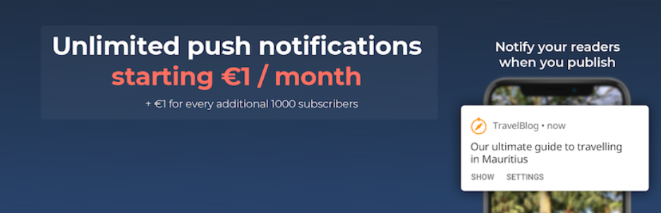 WonderPush plugin banner