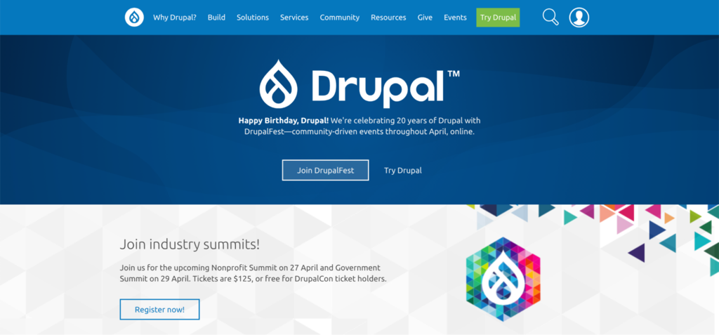 Drupal banner