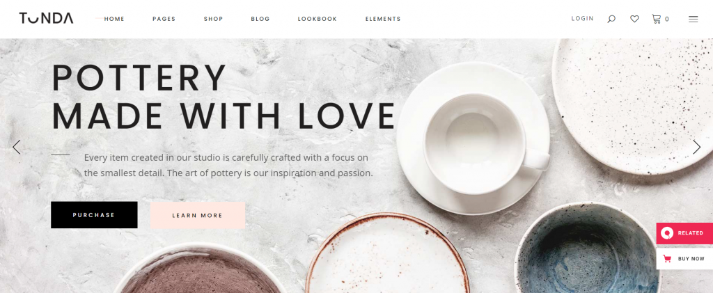 Thème WordPress d'e-commerce Tonda