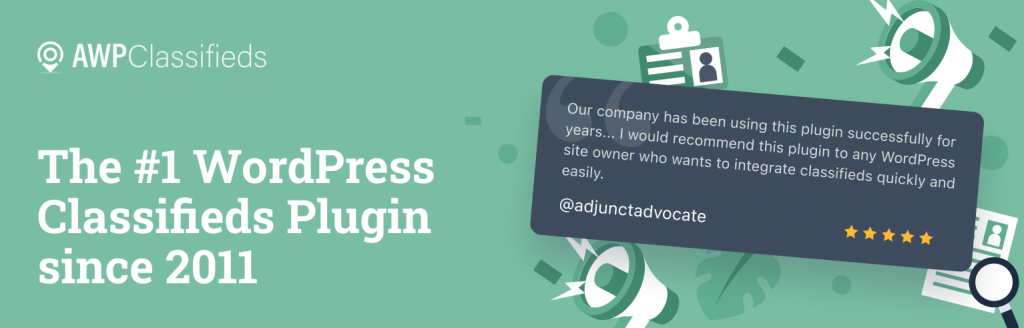 AWP Classifieds web banner