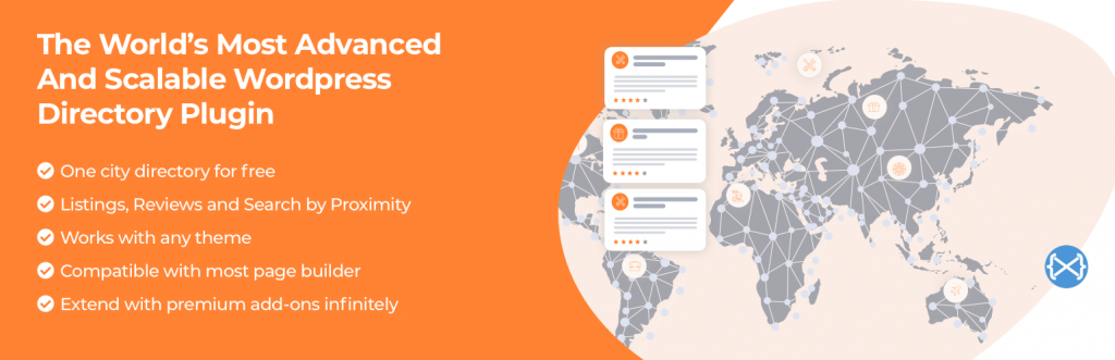 GeoDirectory web banner.