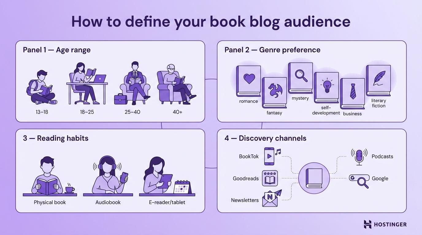 How to define your book blog audience