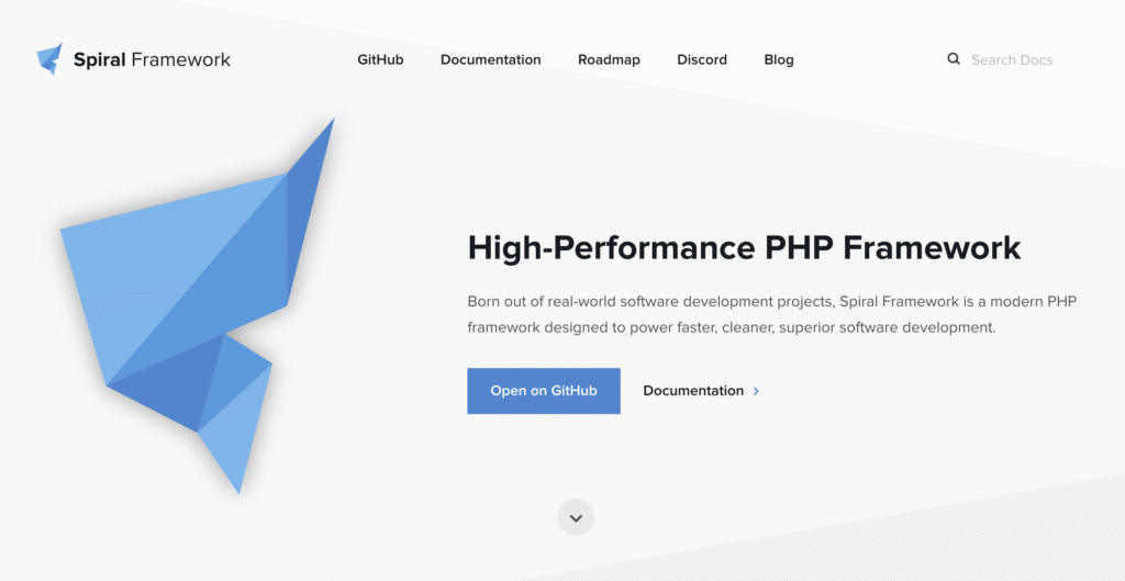 Spiral Framework's official homepage