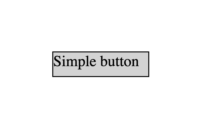 A simple HTML element without padding
