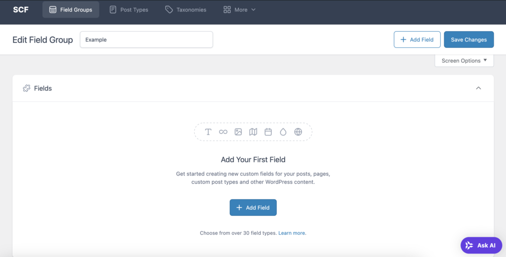 The Secure Custom Fields plugin example