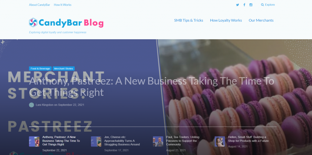 CandyBar's blog provides valuable information about sales and marketing strategies