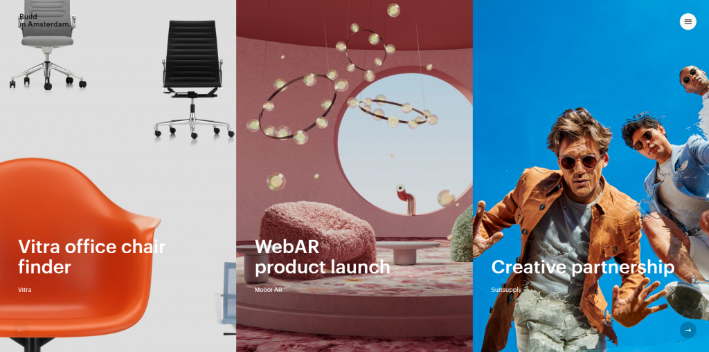 Build in Amsterdam's website