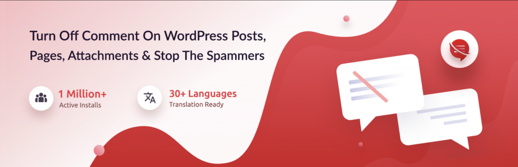 Disable Comments plugin