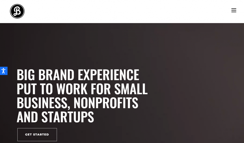 The homepage of The Bureau of Small Projects