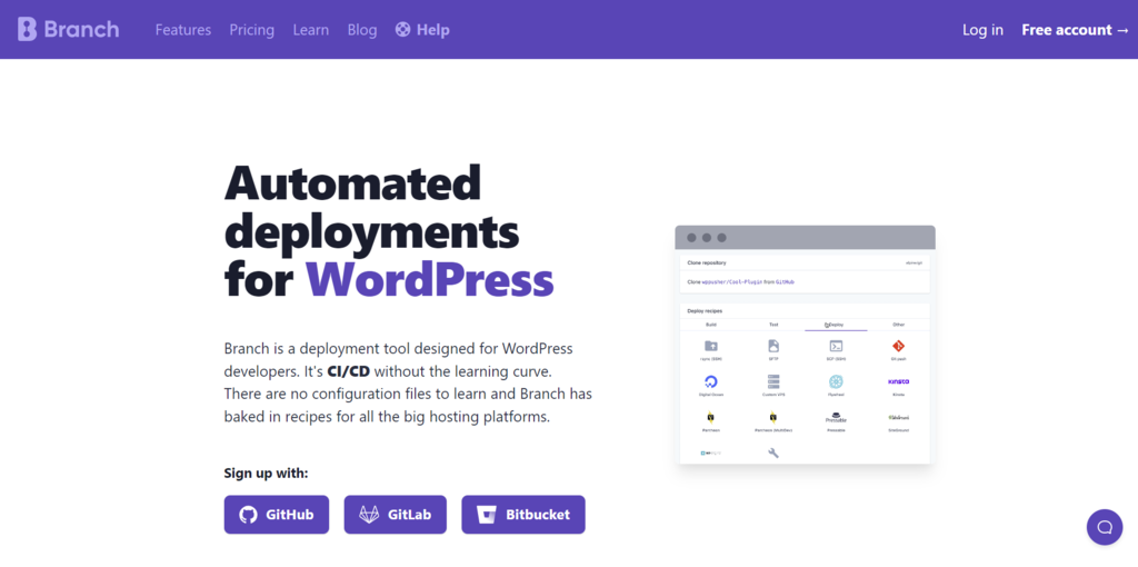 Branch official homepage