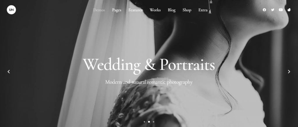 Thème WordPress Uncode pour photographes