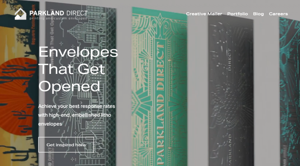 Le site web de Parkland Direct