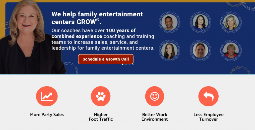 Le site web de Trainertainment