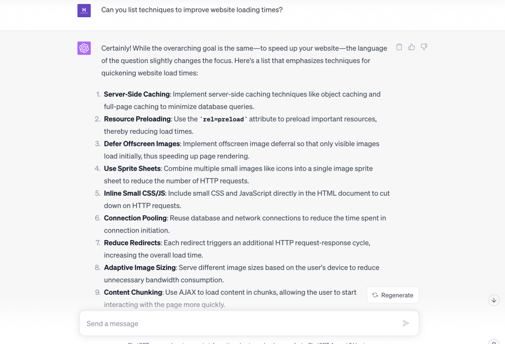 Example of how a reframed prompt elicits a different response from the LLM