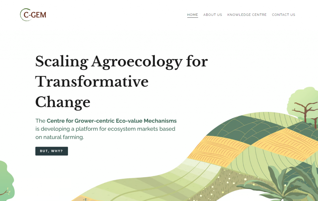 Page d'accueil du C-GEM