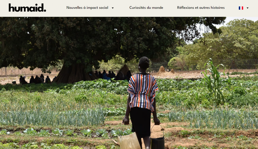 Page d'accueil de humaid.communication