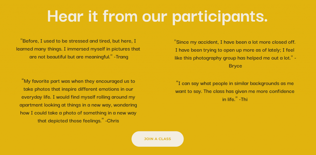 Témoignage d'un client de New Lens