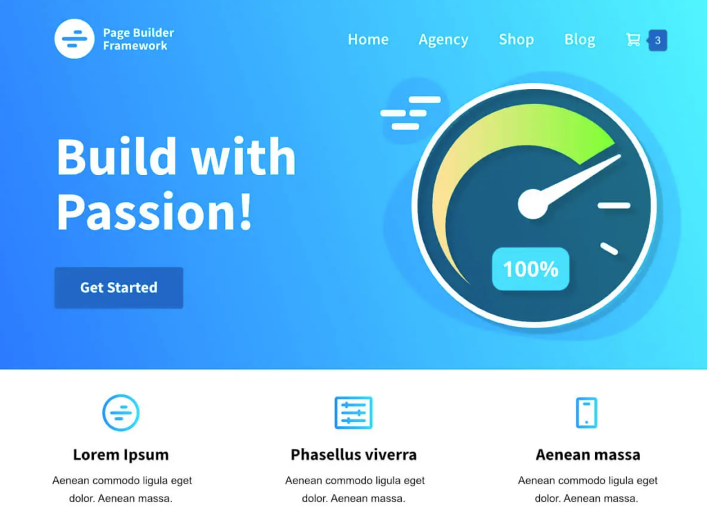 Page Builder Framework demo site