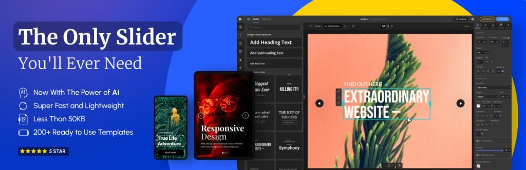 Depicter Slider plugin banner