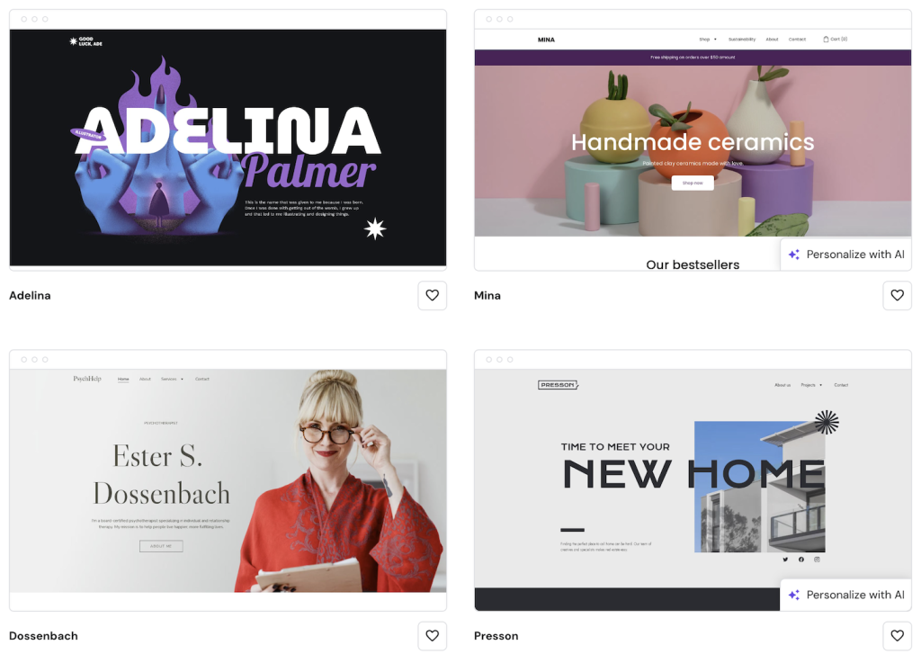 Hostinger responsive website templates