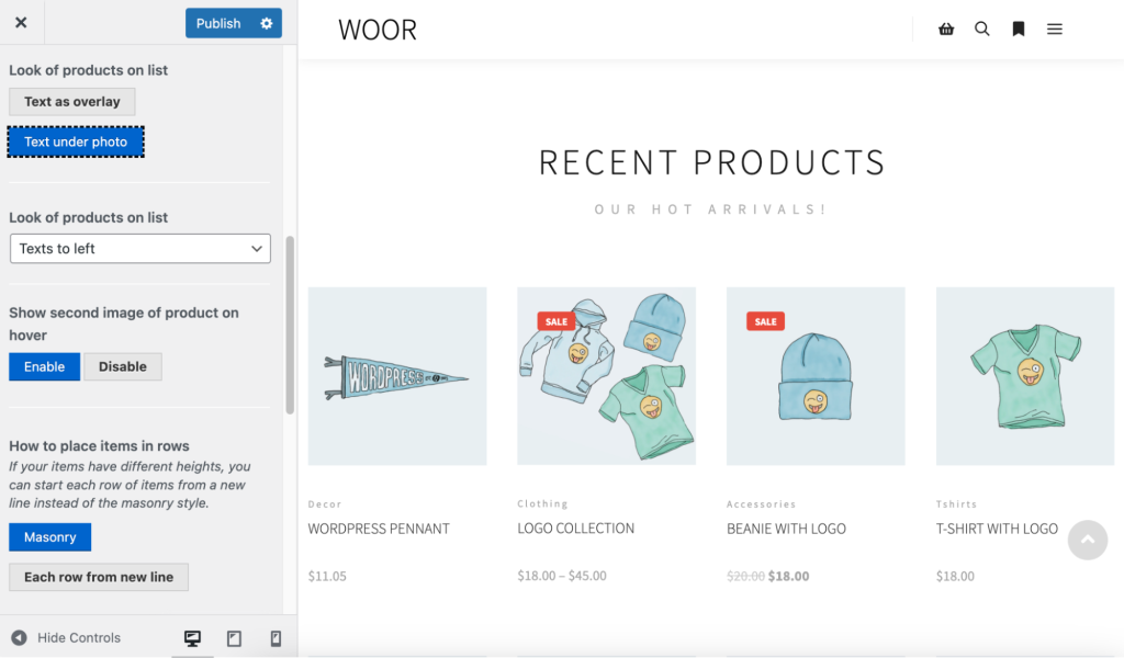 Customizing Rife Free in WordPress