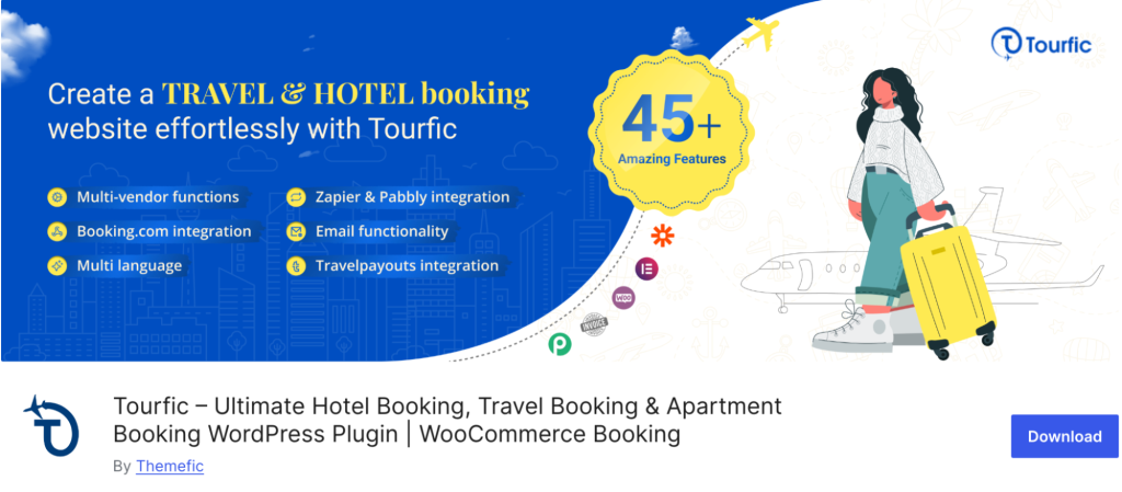 Tourfic plugin banner