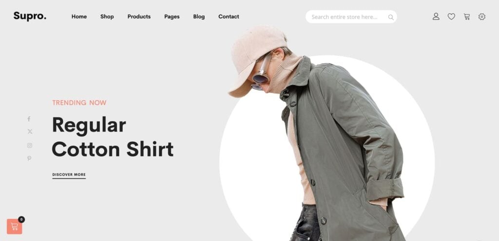 Supro magento theme