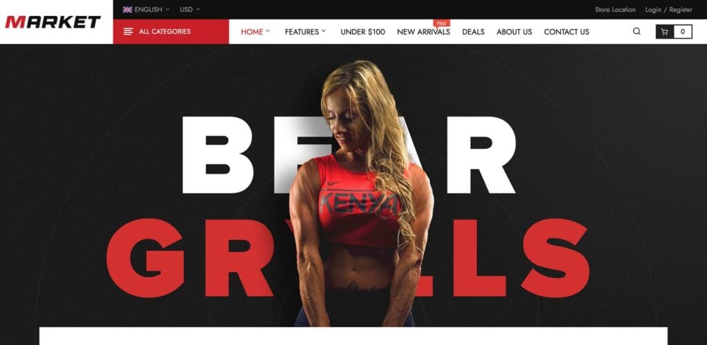 market magento 2 theme