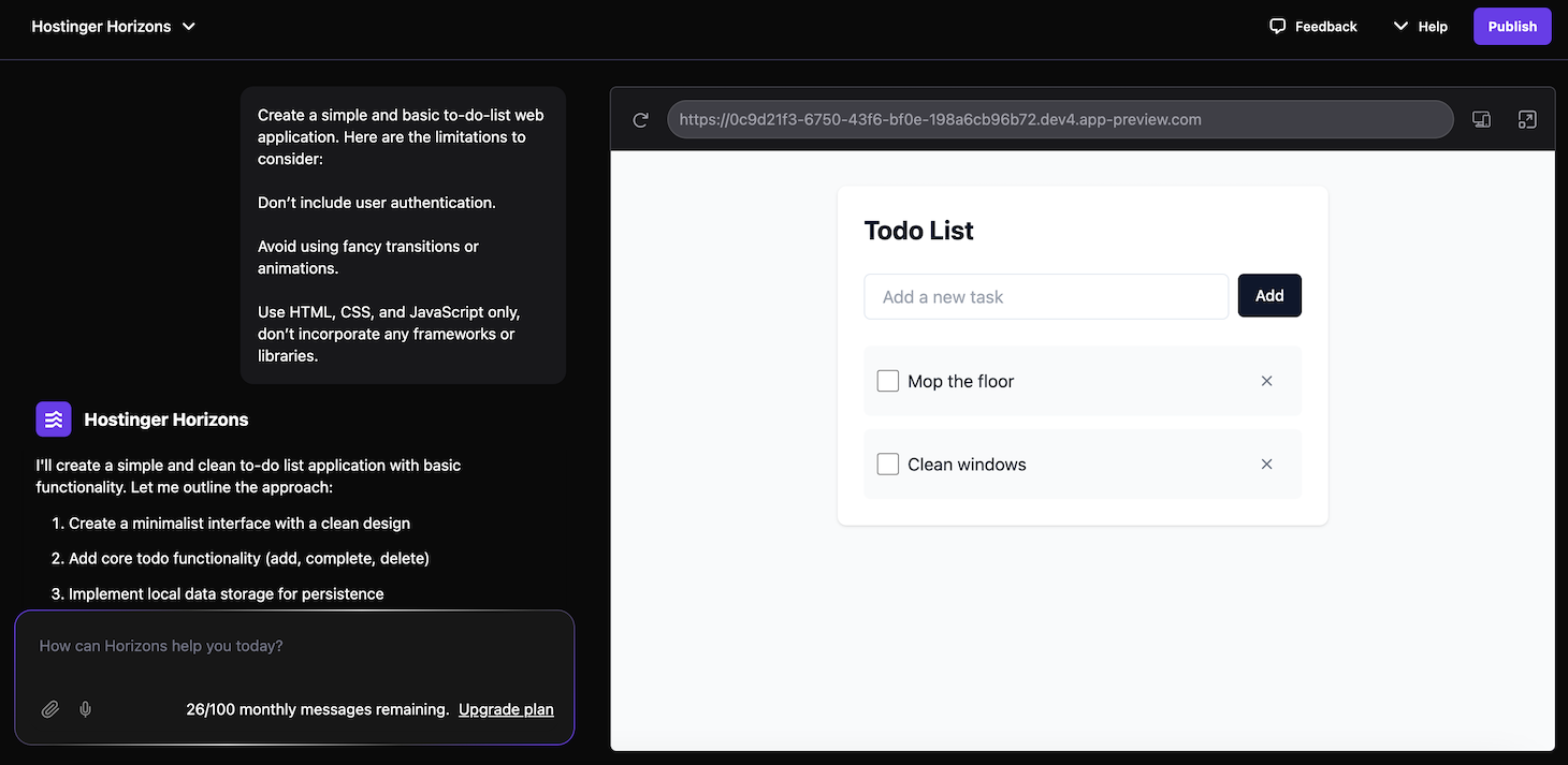 A prompt to demonstrate how to incorporate constraint and preferences