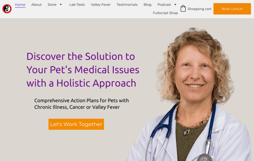 Homepage of Dr. Pamela Dragos