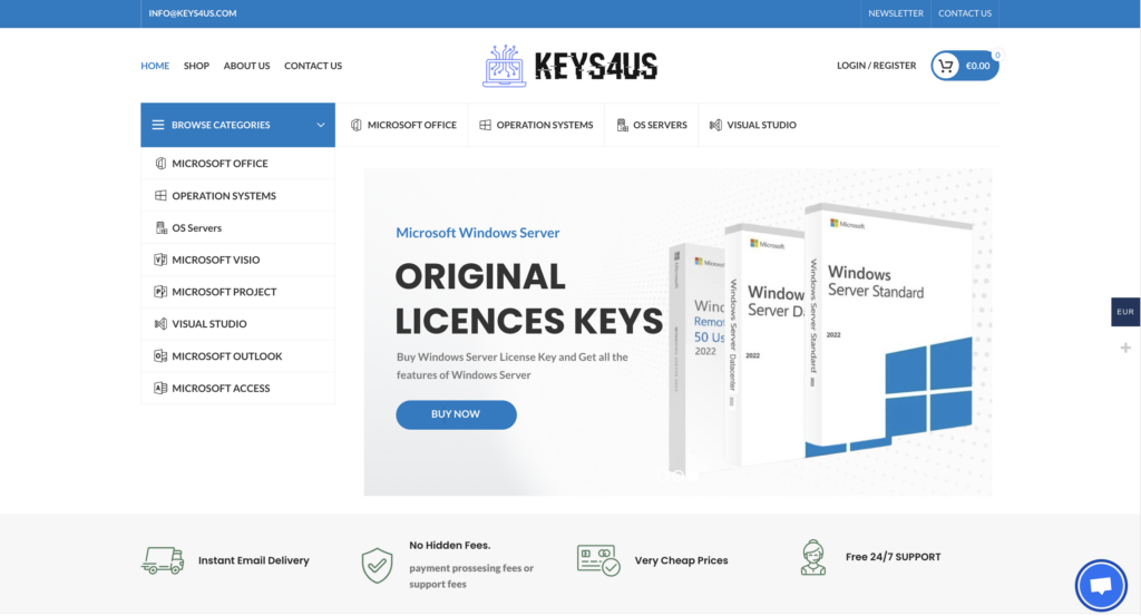 Keys4Us's homepage