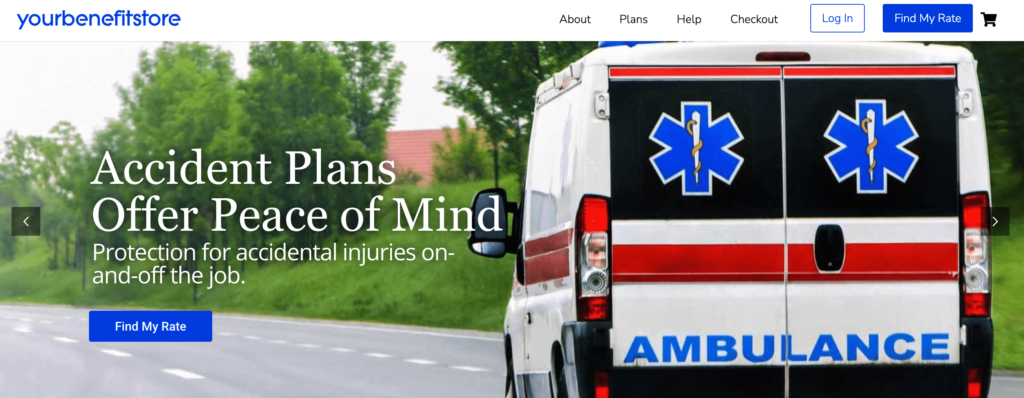 Your Benefit Store's home page