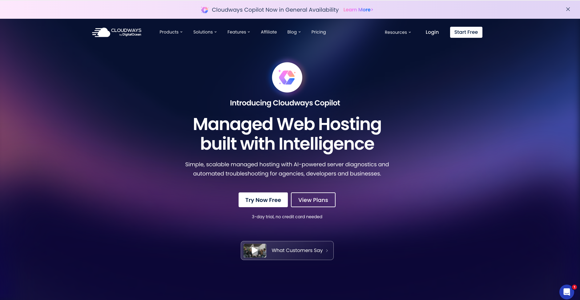 Cloudways website screenshot