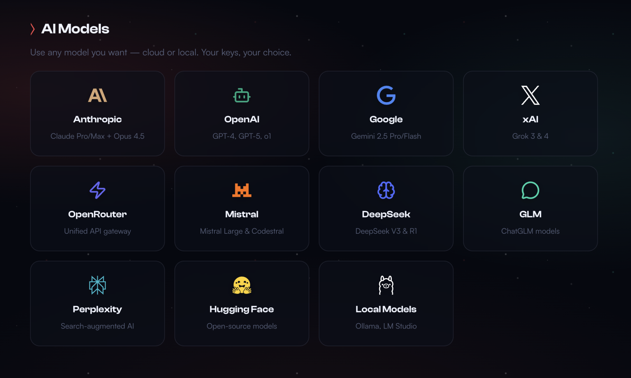 OpenClaw AI model integrations