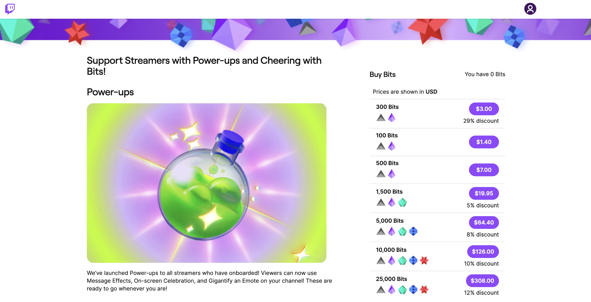 How to make money on Twitch: Bits currency