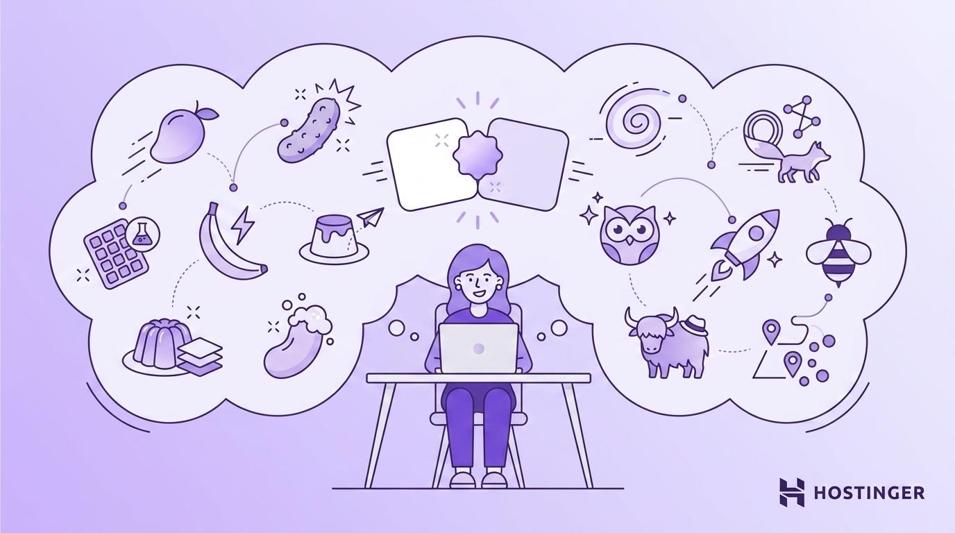 Fun and playful cool domain names