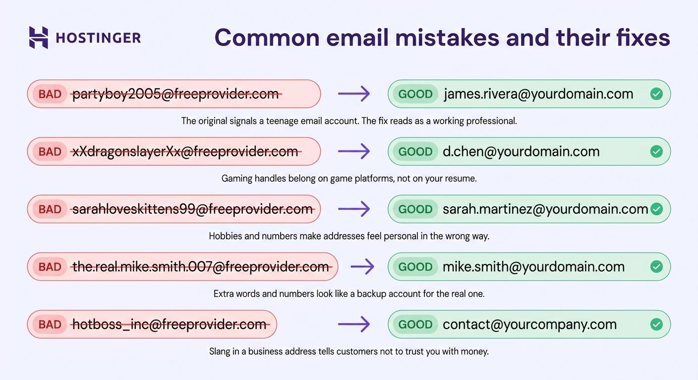 Common email mistakes and their fixes